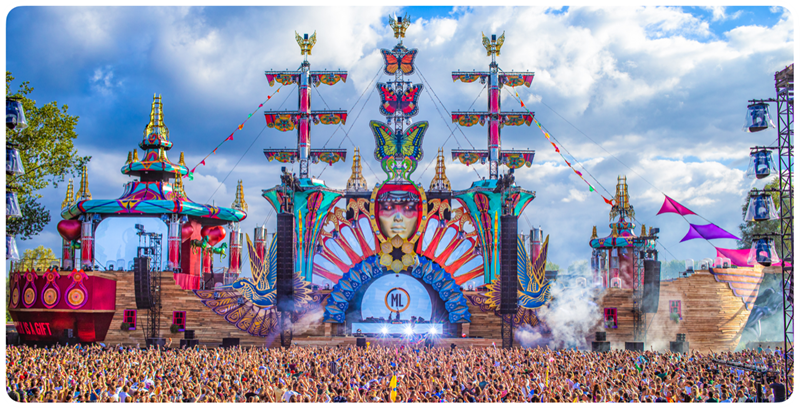 Mysteryland powered by the sun  